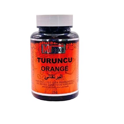 SU BAZLI TOZ GIDA BOYASI MY BAKE 75 GR TURUNCU
