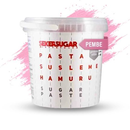 ŞEKER & SUGAR ŞEKER HAMURU 1 KG PEMBE