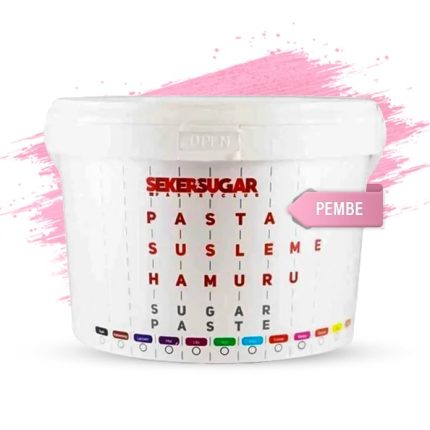 ŞEKER & SUGAR ŞEKER HAMURU 2,5 KG PEMBE