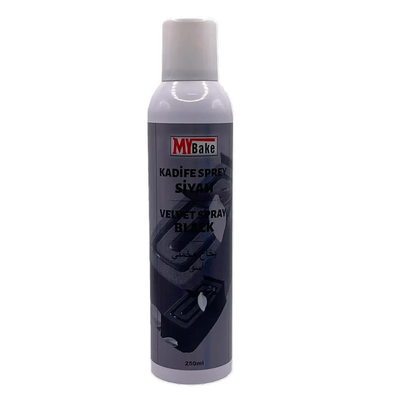 sprey boya velvet my bake 250 ml siyah 246 1