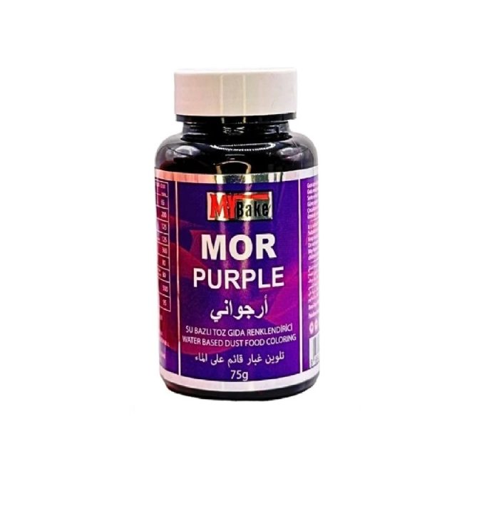 su bazli toz gida boyasi 75 gr mor my 347 2