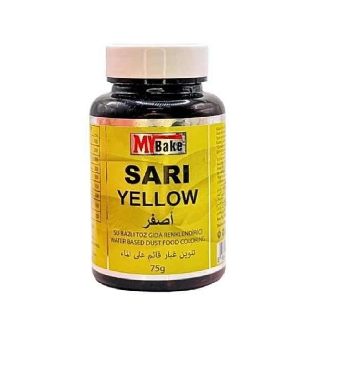 su bazli toz gida boyasi my bake 75 gr sari 201 1