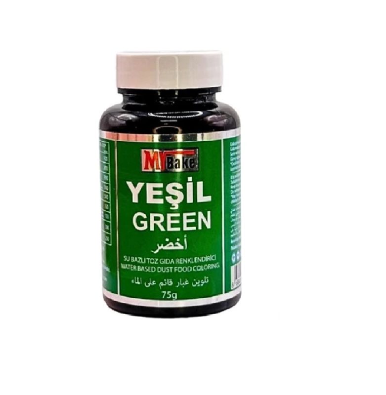 su bazli toz gida boyasi my bake 75 gr yesil 356