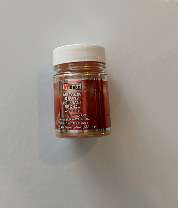toz sim metalik my bake 10 gr bronz 378