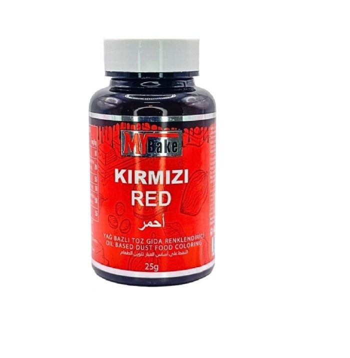 yag bazli toz boya my bake 25 gr kirmizi 313 1