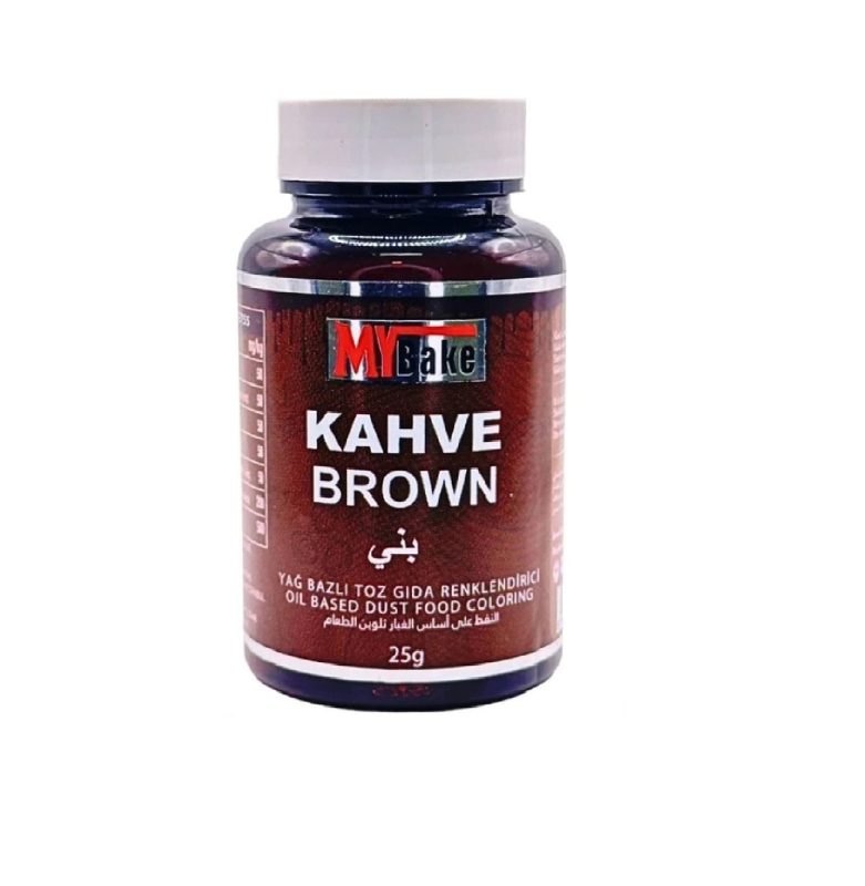 yag bazli toz boya my bake25 gr kahve 363