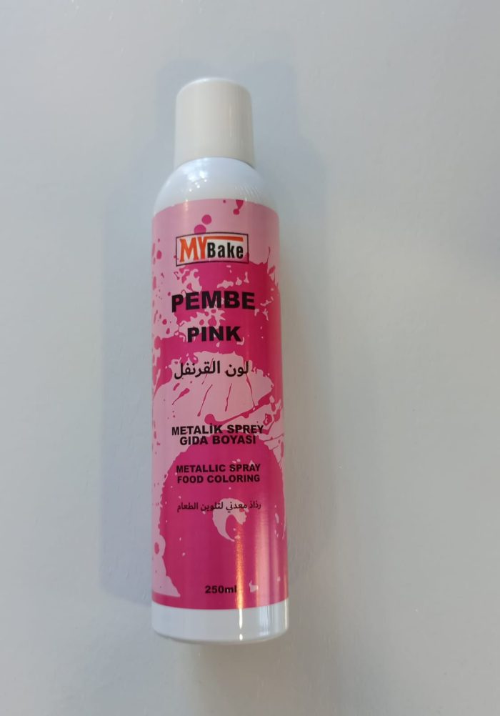 sprey boya my bake 250 ml pembe 456