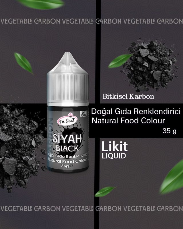 dogal likit gida boyasi dr gusto 35 gr siyah 571