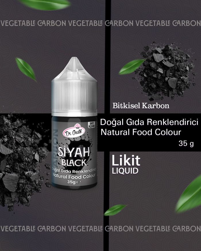 dogal likit gida boyasi dr gusto 35 gr siyah 571