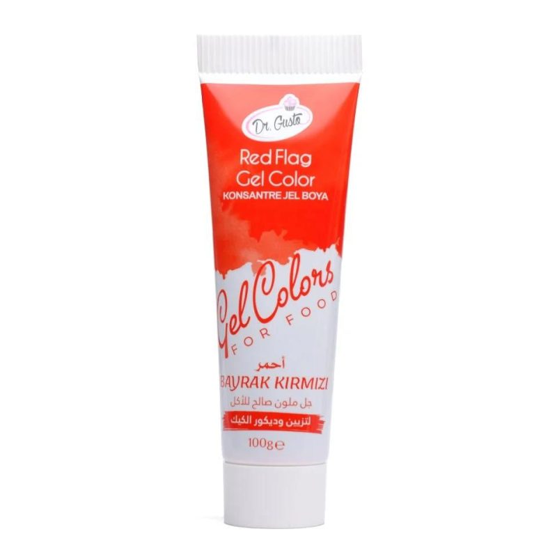 jel boya dr gusto 100 gr bayrak kirmizi 526