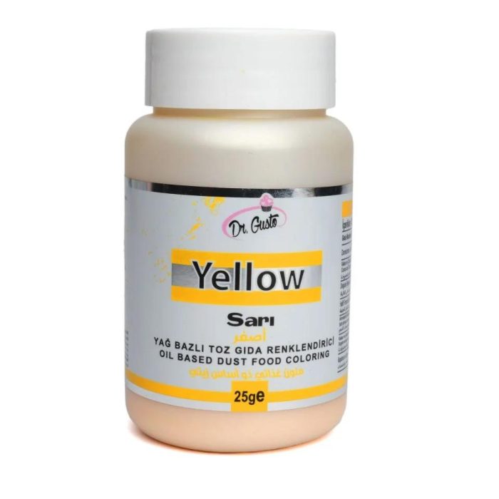 yag bazli toz boya dr gusto 25 gr sari 516