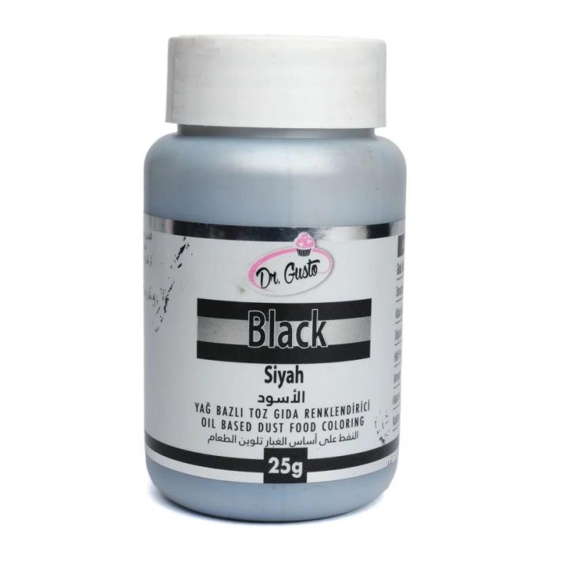 yag bazli toz boya dr gusto 25 gr siyah 512