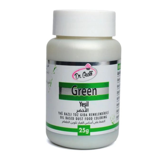 yag bazli toz boya dr gusto 25 gr yesil 511