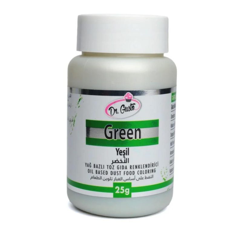 yag bazli toz boya dr gusto 25 gr yesil 511
