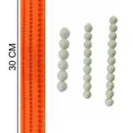 SİLİKON KALIP  BONCUK ZİNCİR 3 LÜ  HG-294