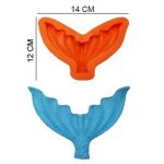SİLİKON KALIP DENİZ KIZI KUYRUĞU HG-070