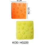 SİLİKON KALIP  KARTANESİ 13 LÜ HG-220