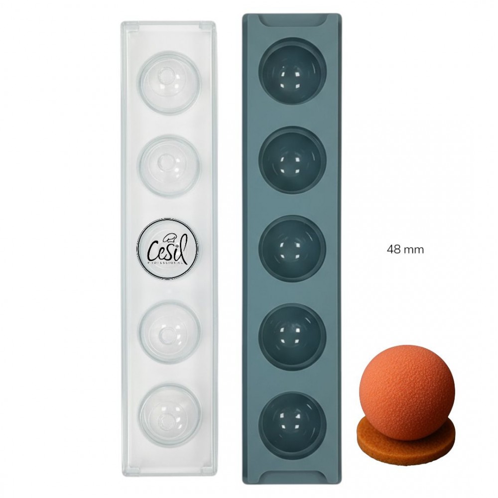 CREATOR: gd-jpeg v1.0 (using IJG JPEG v62), quality = 90 SİLİKON KALIP 5Lİ 48 MM - Görsel 1