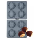 SİLİKON KALIP KESTANE 39X22 CM 8 Lİ