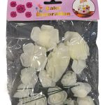 DEKOR GÜL KUMAŞ GÜL-10 14 LÜ KREM