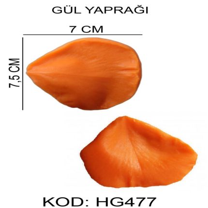 SİLİKON KALIP GÜL YAPRAĞI HG-477